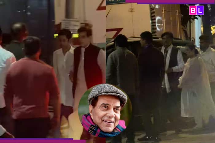 Dharmendra Death: Jeetendra, Shatrughan Sinha, Hrithik Roshan visit Sunny Deol’s residence to...