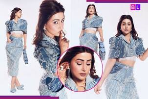 Hina Khan का स्टाइल ब्लास्ट! डेनिम आउटफिट में उड़ाईं फैंस की नींदें
