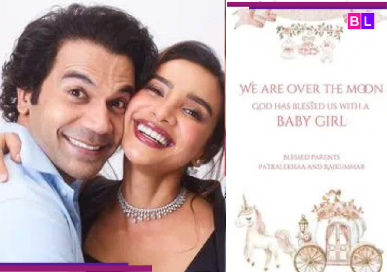 Rajkummar Rao and Patralekhaa WELCOME baby girl as they mark 4 years of marriage