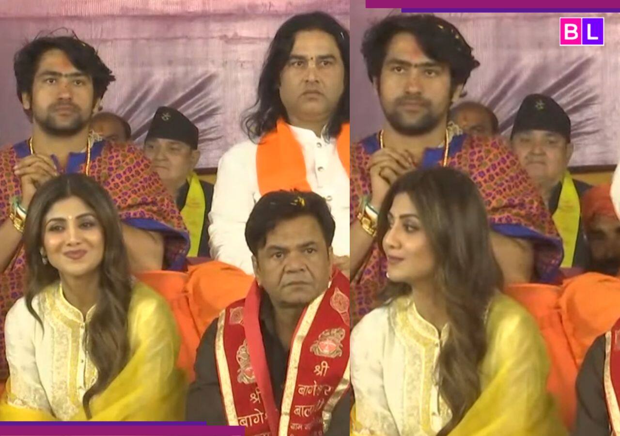 Baba Bageshwar की सनातन यात्रा में बॉलीवुड का तड़का! संजय दत्त के बाद हुई Shilpa Shetty और राजपाल यादव की एंट्री, Video Viral