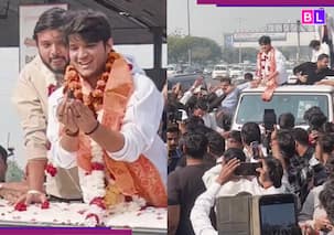 Bigg Boss 19 से वापस लौटे मृदुल तिवारी, नोएडा के 'लाल' का वेलकम करने में सड़कों पर लगा जाम, वीडियो वायरल