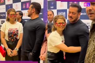 Salman Khan's fan hugs him, gets emotional after meeting her 'childhood crush' in Doha - Watch Video