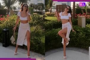 नताशा स्टेनकोविक ने शॉर्ट टॉप और स्लिट कट स्कर्ट में दिखाईं बोल्ड अदाएं, फोटोज देख धड़का फैंस का दिल