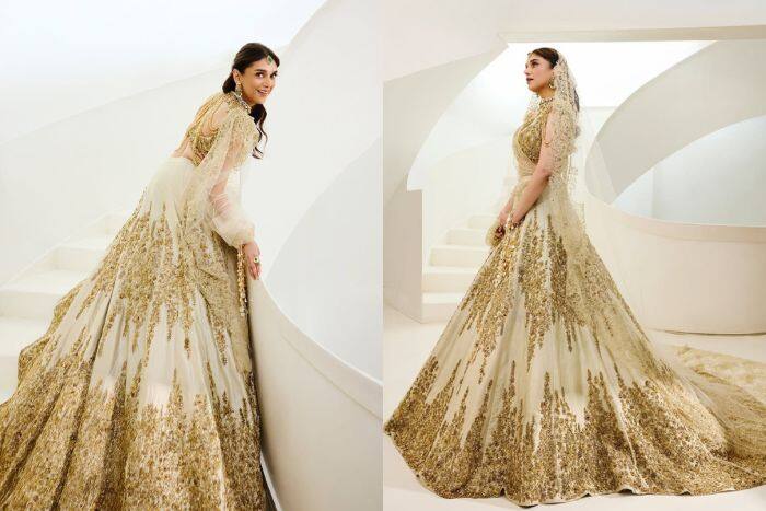 इस स्टाइल से दुपट्टे को किया ड्रेप