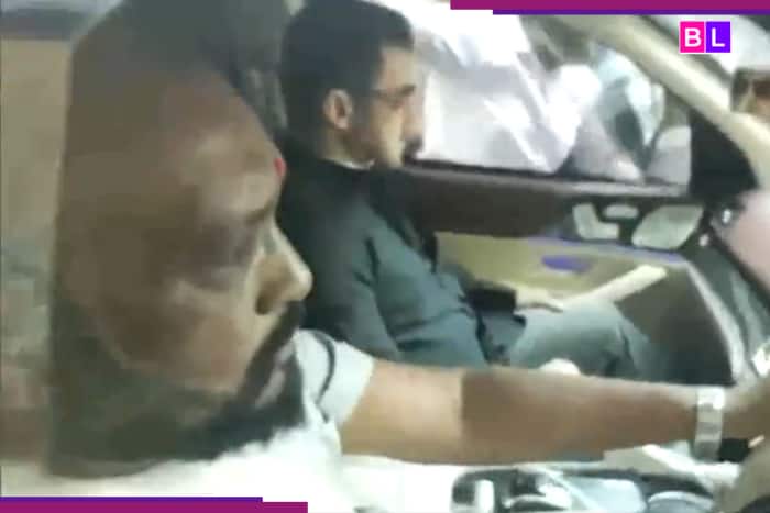 After Aamir Khan and Abhishek Bachchan, Salman Khan arrives at Crematorium Center, looks completely… [Viral Video]