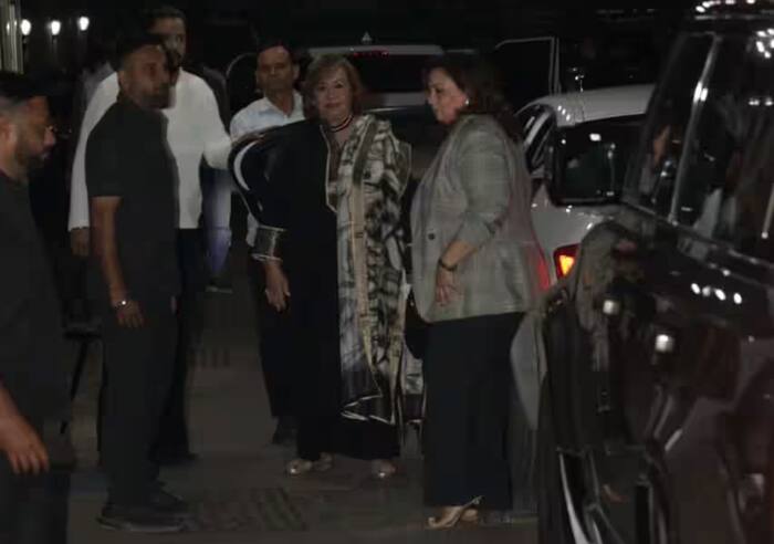 सलीम खान की पार्टी में हेलन ने जमाया रंग