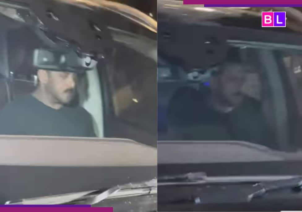 Salman Khan meets Dharmendra at Mumbai hospital, looks irked after paps...  [Viral Video]