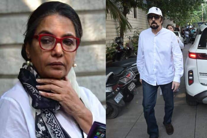 शबाना आजमी भी अंतिम दर्शन को पहुंची