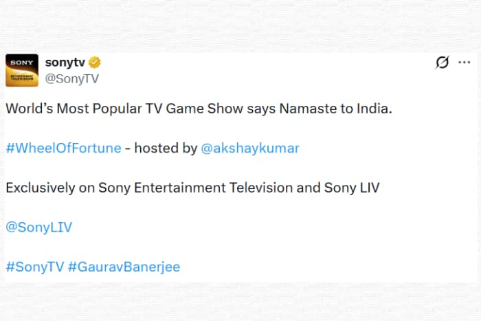 Sony Entertainment Television made an announcement about…