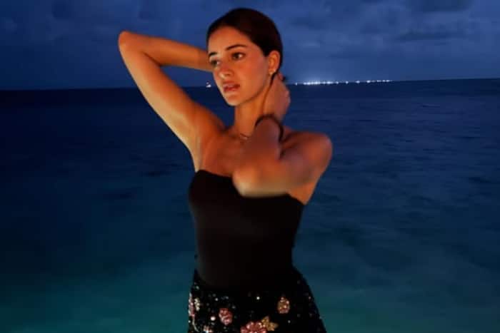 Black Top with Embellished Skirt