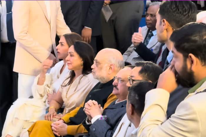 Amit Shah at the prayer meet