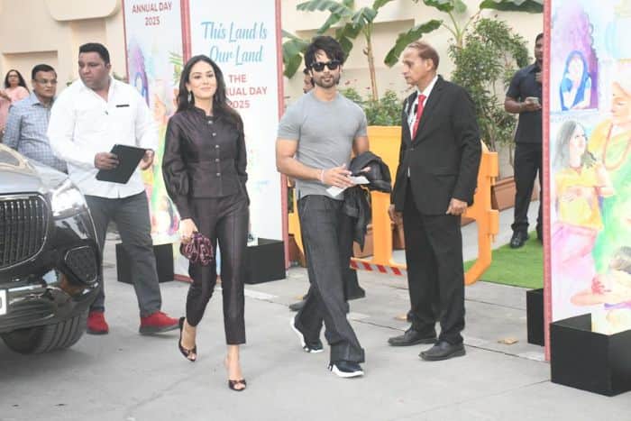 शाहिद-मीरा ने लूटी महफिल