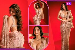 Giorgia Andriani ने तोड़ी बोल्डनेस की सारी हदें, शिमरी साड़ी में फ्लॉन्ट किए ऐसे कर्व्स, फैंस की थम गईं सांसें!