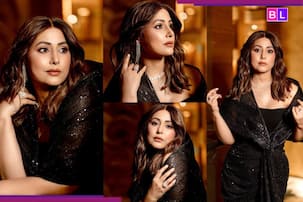 ब्लैक सिक्विन गाउन में Hina Khan ने दिखाई कातिल अदाएं, ग्लैमरस लुक देख फैंस की धड़कने हुईं तेज! बोले- 'खूबसूरत बहुत है...'