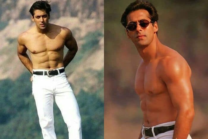 Salman’s chiseled figure