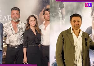 Ikkis Screening: Bobby Deol turns emotional, Sunny Deol's gesture STEALS spotlight at Dharmendra's...[Viral Video]