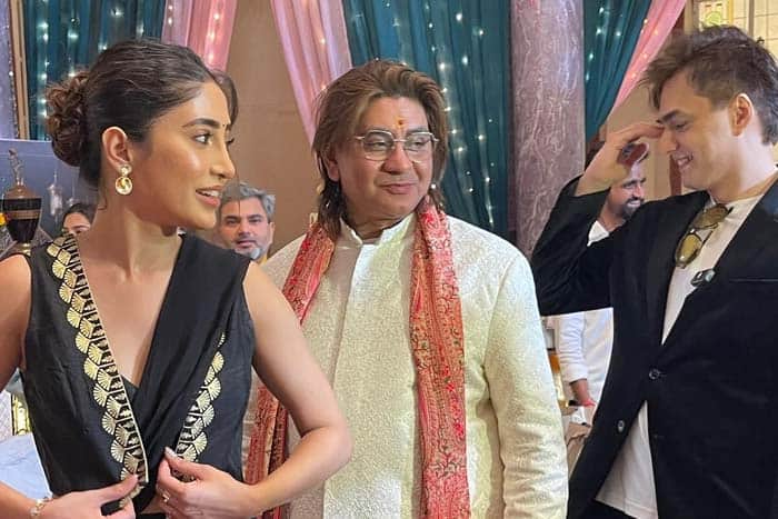 सीरियल ये रिश्ता क्या कहलाता के सेट पर पहुंचे शिवांगी जोशी और मोहसिन खान