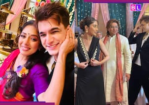 YRKKH के सेट पर Rupali Ganguly ने मचाया धमाल, Mohsin Khan पर लुटाया भर-भरकर प्यार, शिवांगी जोशी ने किया फुल इग्नोर