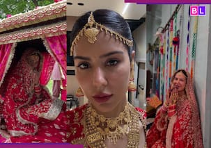 लाल जोड़ा, हाथों में मेहंदी और डोली में... Sonam Bajwa ने दिखाई Border 2 की अनदेखी तस्वीरें, Photos Viral