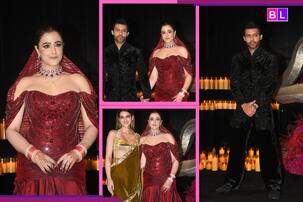 इंटरनेट पर छाई Nupur Sanon और Stebin Ben की रिसेप्शन Photos, मरून गाउन में 'हुस्न की मल्लिका' लगी नई नवेली दुल्हन