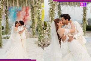 क्रिश्चियन रीति-रिवाजों से एक हुए Nupur Sanon और Stebin Ben, लिप-लॉक करते शेयर की फोटो; यूजर बोले- 'फेरो वाली...'