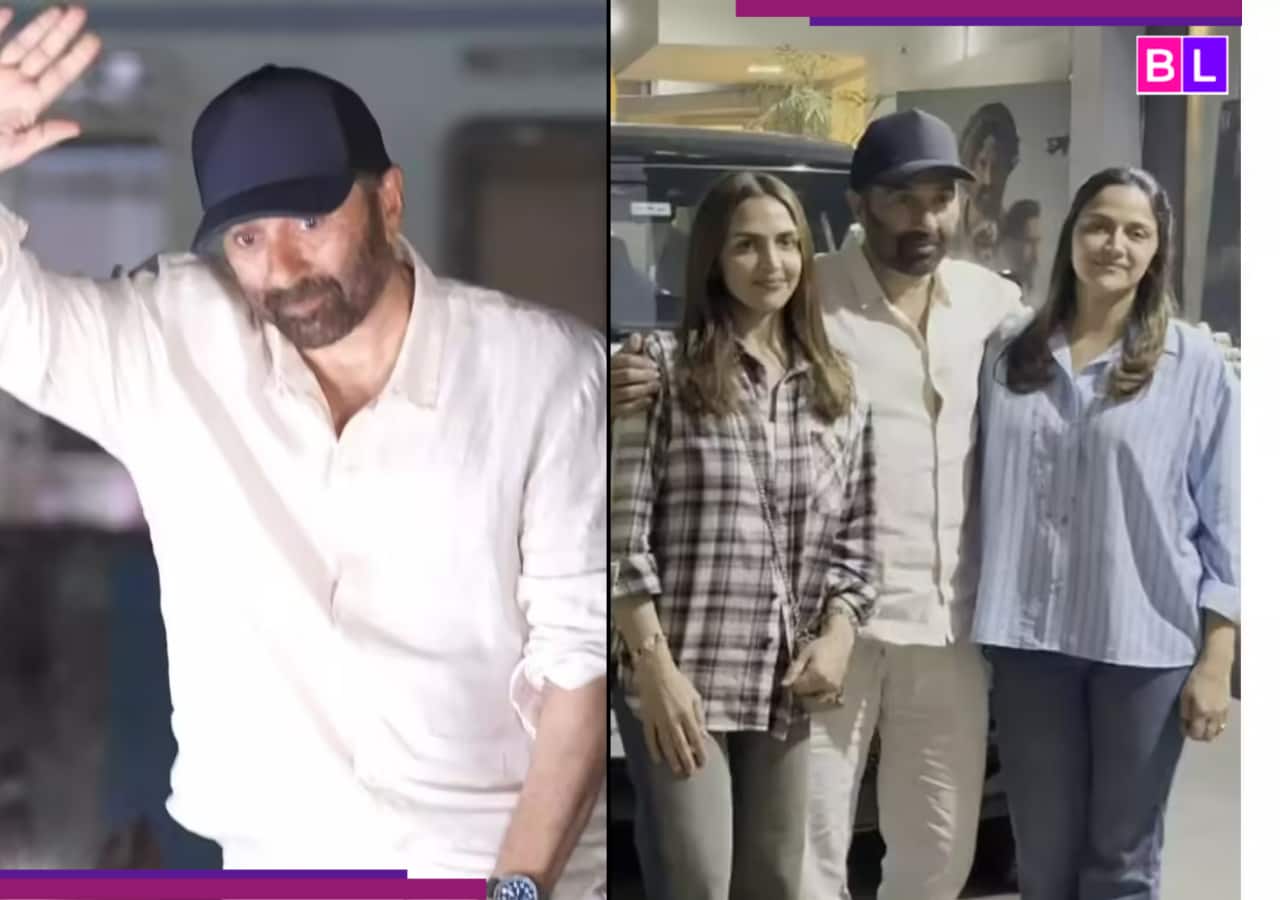 Border 2-vertoning op SPARKS zorgt voor sensatie als Sunny Deol wordt gespot met stiefzussen Esha Deol en Aahana Deol; Fans noemen hem…