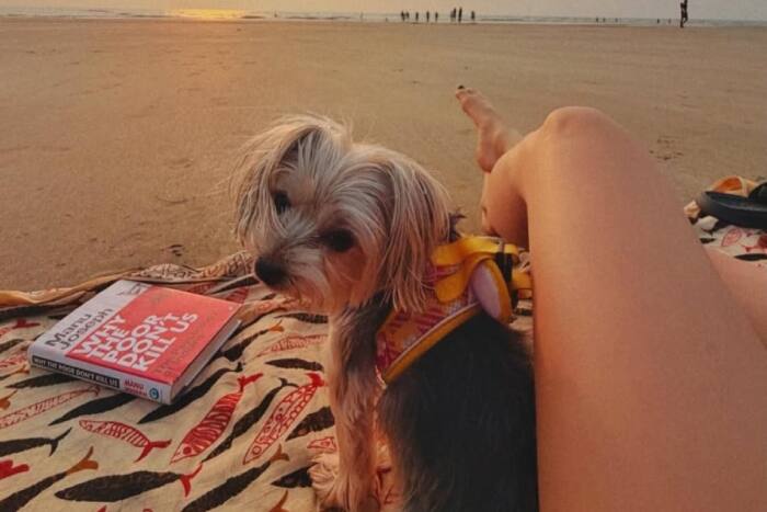 तस्वीरों में 'स्पेशल गेस्ट' के साथ मस्ती