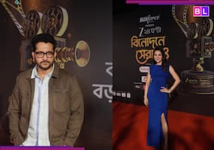 Zee 24 Ghanta Binodone Sera 24: Mimi Chakraborty to Parambrata Chatterjee, big stars arrive in style to grace the award night