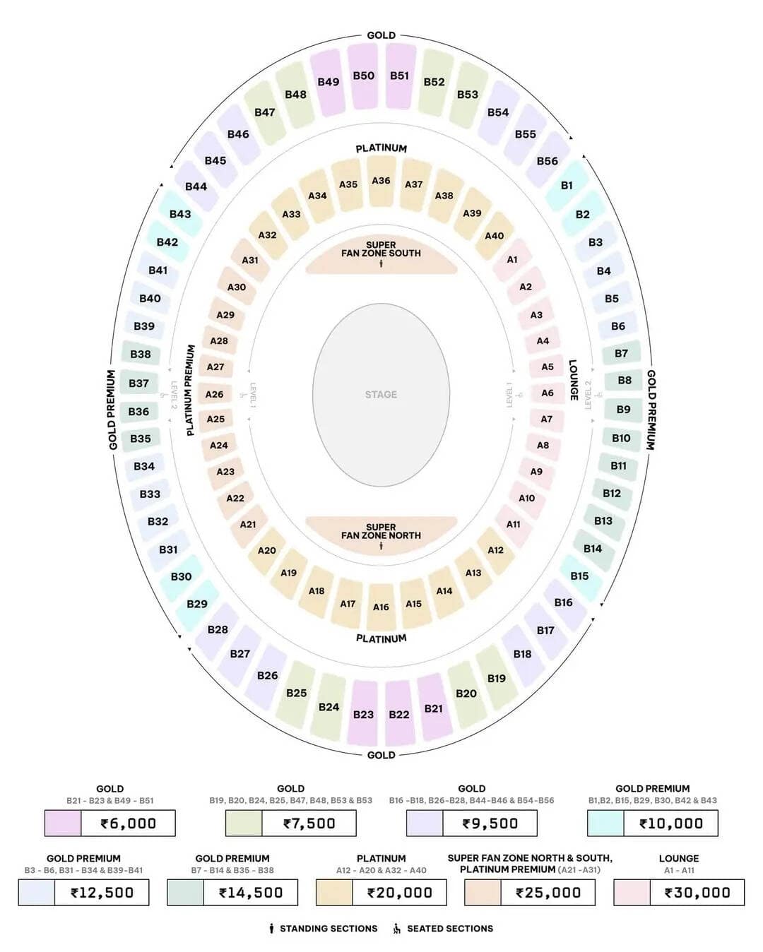 Kanye West Delhi Concert tickets go LIVE: 1.3 lakh fans in online queue as prices hit Rs...; check how much it costs for Gold, Platinum and Lounge seats Kanye West Delhi Concert tickets go LIVE: 1.3 lakh fans in online queue as prices hit Rs...; check how much it costs for Gold, Platinum and Lounge seats
