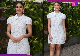 Style icon of the day: Mrunal Thakur’s dreamy lace look is the highlight of Do Deewane Seher Mein promotions