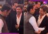 Shah Rukh Khan hugs CM Devendra Fadnavis, fans react 'King is always...' [Viral Video]