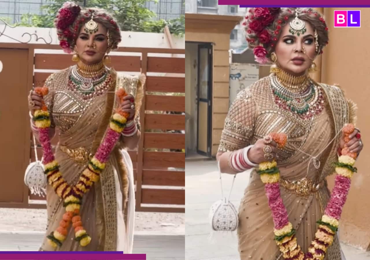 राखी सावंत ने रचाई तीसरी शादी? वायरल ब्राइडल लुक ने इंटरनेट पर मचाया तहलका राखी सावंत ने रचाई तीसरी शादी? वायरल ब्राइडल लुक ने इंटरनेट पर मचाया तहलका