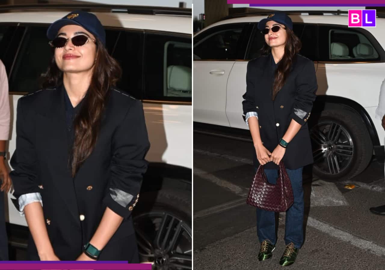 Rashmika Mandanna ofrece vestimenta poderosa con un toque deportivo