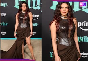 Style icon of the day: Priyanka Chopra serves high drama in statement brown gown
