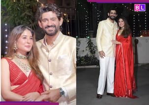Kritika Kamra-Gaurav Kapur Wedding: माथे पर बिंदी-लाल साड़ी और स्लीवलेस ब्लाउज, शादी के बाद सामने आई गौरव-कृतिका की पहली झलक