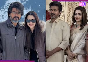 Amid dating rumours, Thalapathy Vijay-Trisha Krishnan spotted together at Chennai wedding reception