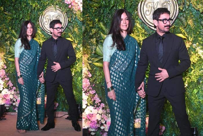 Aamir Khan Gauri Spratt attend Mohak Nahta and Dikshita Khullar’s pre ...