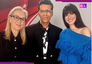 Karan Johar's photos with Meryl Streep, Anne Hathaway go VIRAL; fans call it 'cinematic brilliance'
