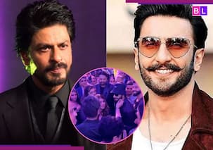 Shah Rukh Khan’s affectionate cheek touch for Ranveer Singh goes viral; netizens debate if Dhurandhar star ignored King Khan: 'Burnol stock going up'
