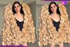Uorfi Javed STUNS in 3D floral coffee dress, suprised celebs react