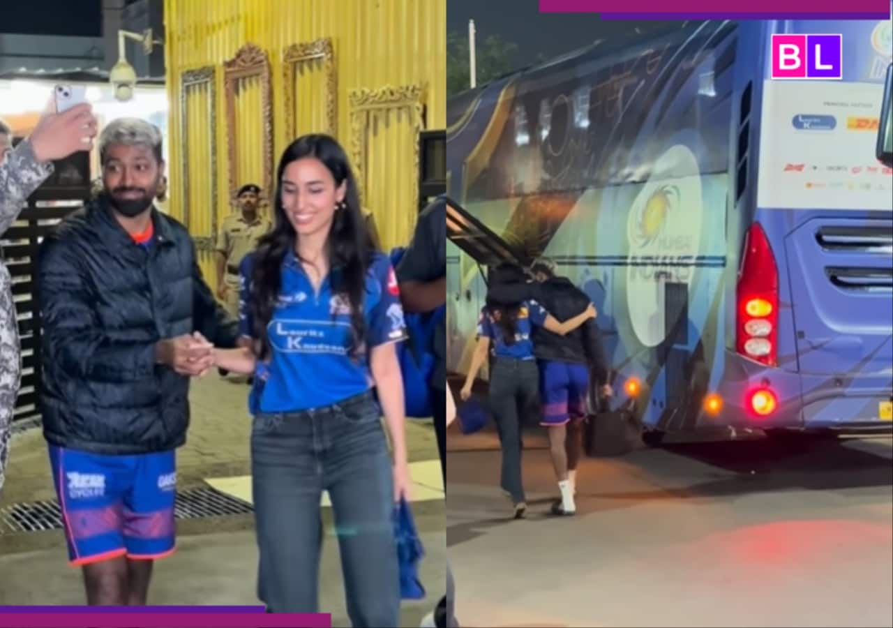 Hardik Pandya grabs attention after Mahieka Sharma hugs him, doesn't let go of her hand [Viral Video]