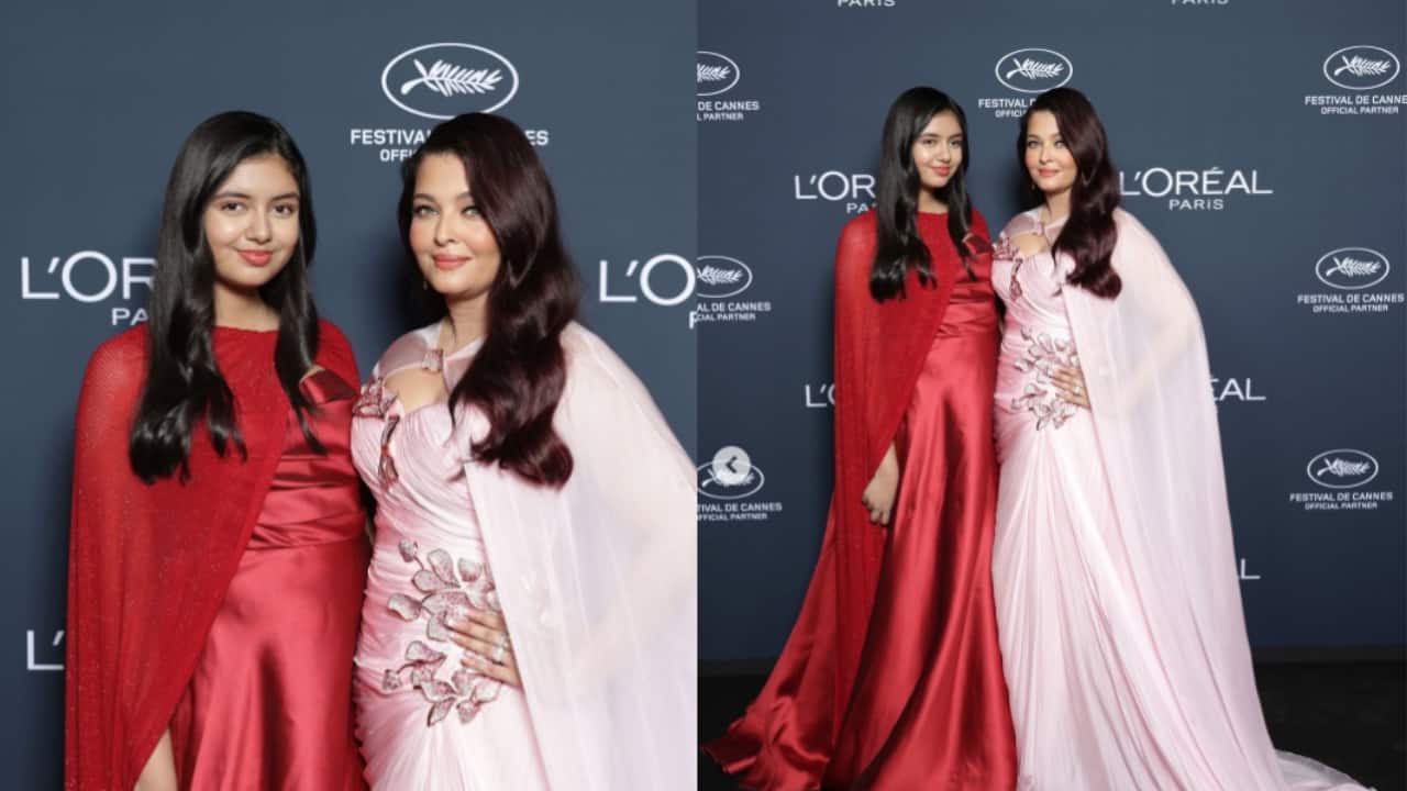 Aishwarya Rai Bachchan VIRAL video: Star proves she is ultimate mom while handling Aaradhya’s gown, assisting her into car
