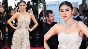 Cannes 2026 में मौनी रॉय ने ढाया कहर, स्ट्रैपलेस गाउन में दिखाया सिजलिंग अवतार; फैंस बोले- 'दिशा के बिना...'
