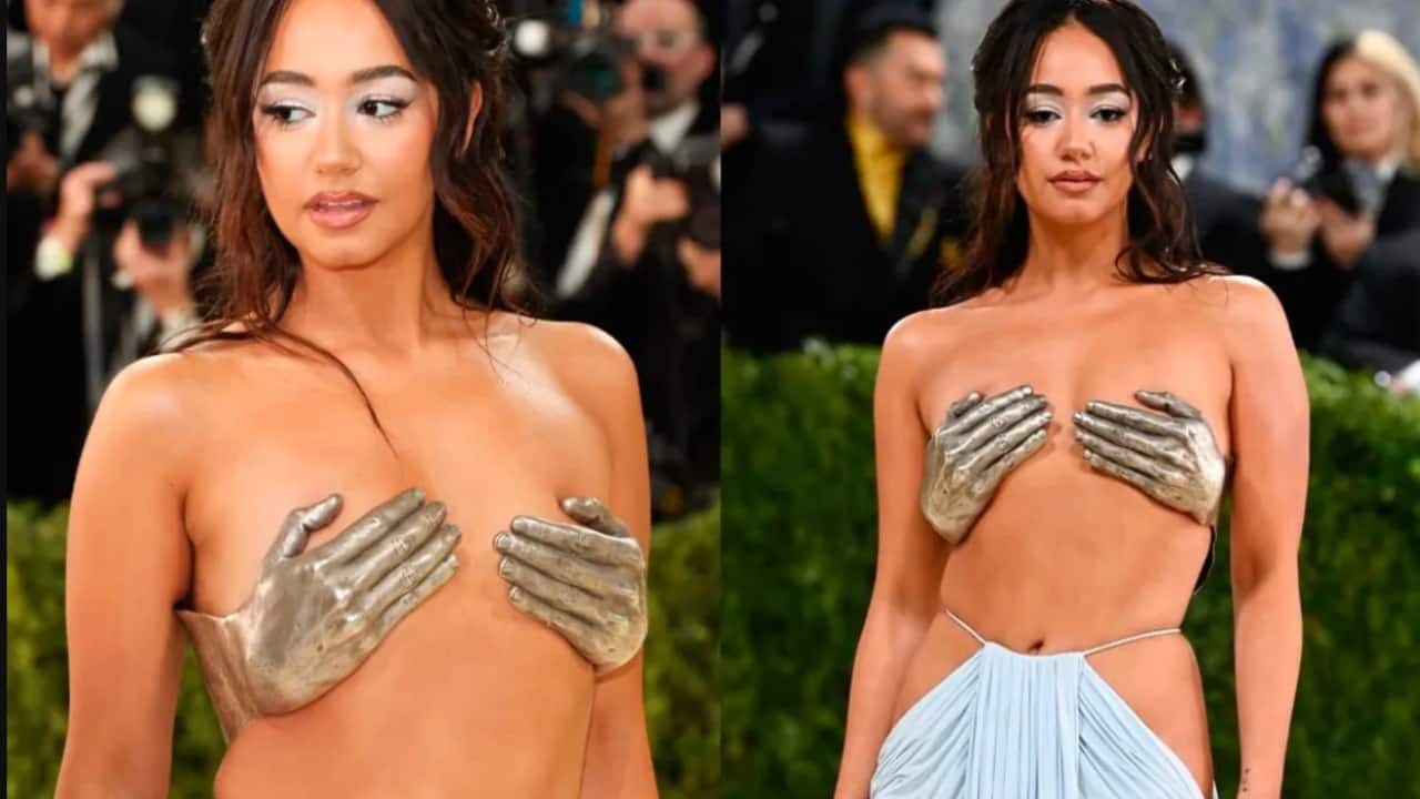 Met Gala 2026 stunner Lena Mahfouf dons shocking, bold and braless outfit; netizens call it 'outrageous'