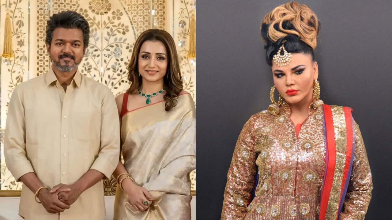 Rakhi Sawant's comment on Vijay-Trisha Krishnan's wedding plans goes VIRAL: 'Hum unki mehendi ceremony mei...'