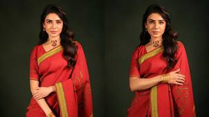 हैंड पेंटेड साड़ी पहनकर ट्रेलर लॉन्च में पहुंचीं Samantha Ruth Prabhu, 250 घंटे में बनकर तैयार इस चीर की क्या है खासियत?