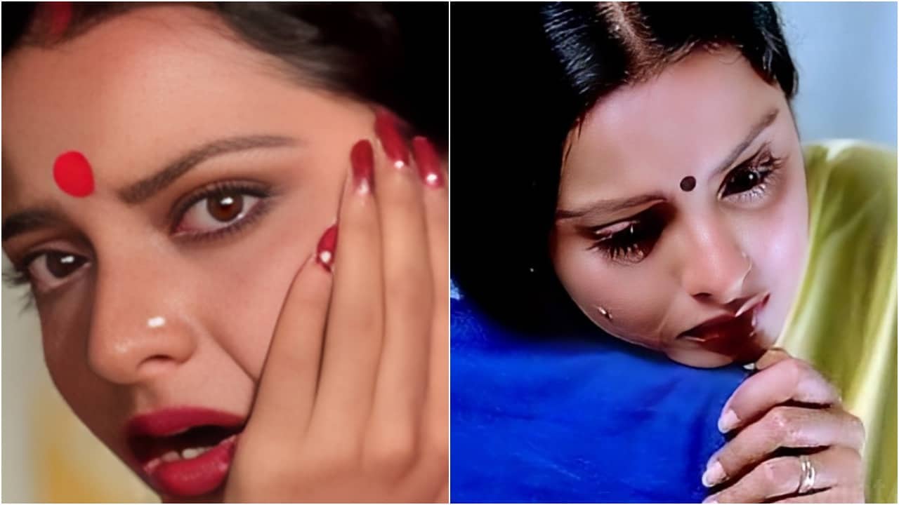 जब सौतेले भाई से मार खाकर शूटिंग पर जाती थीं मासूम रेखा, एक्ट्रेस के सुपरस्टार बनने के पीछे है दर्दनाक कहानी