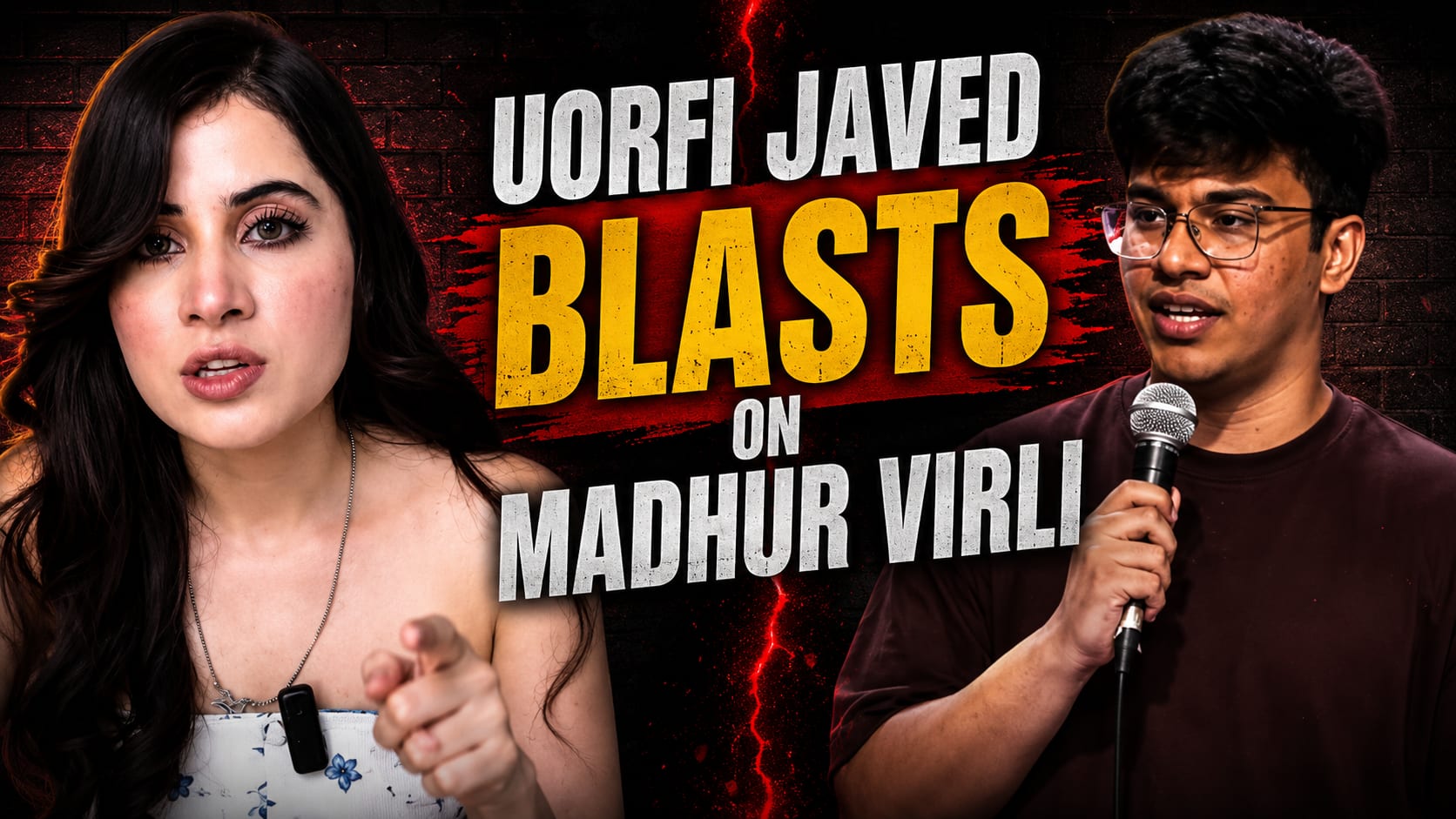 Uorfi Javed BLASTS on Madhur Virli over rape joke amid stand-up row, says male comics need women on team