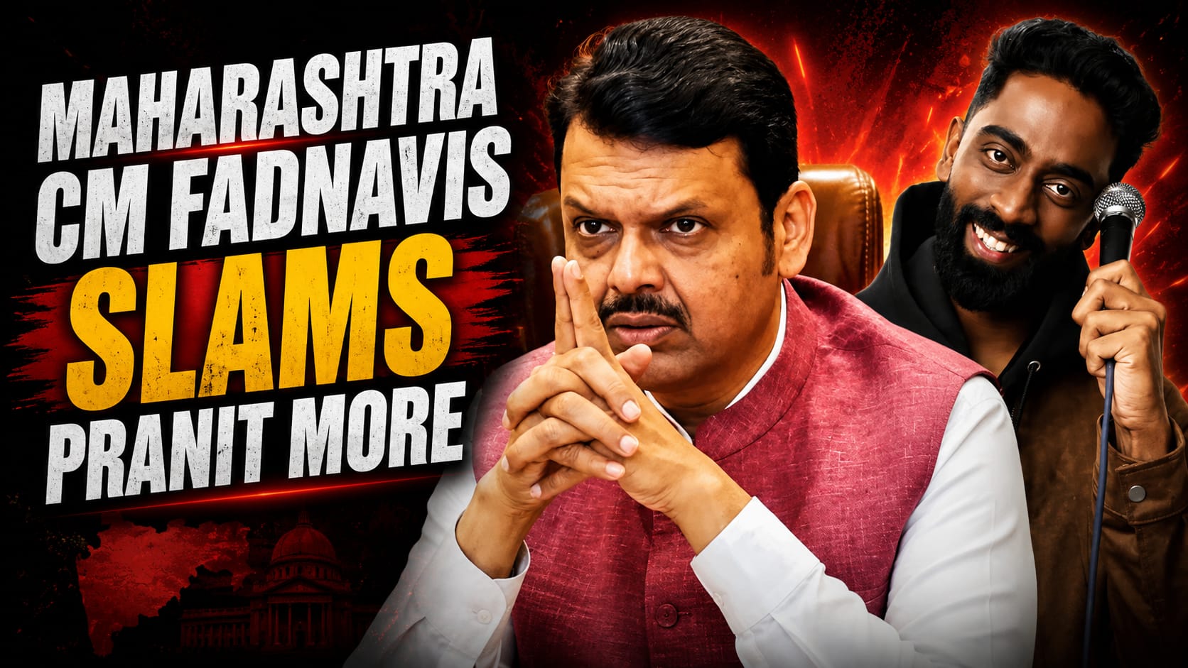 Maharashtra CM Fadnavis SLAMS Pranit More, says stand-up should follow ‘Minimum parameters of dignity’