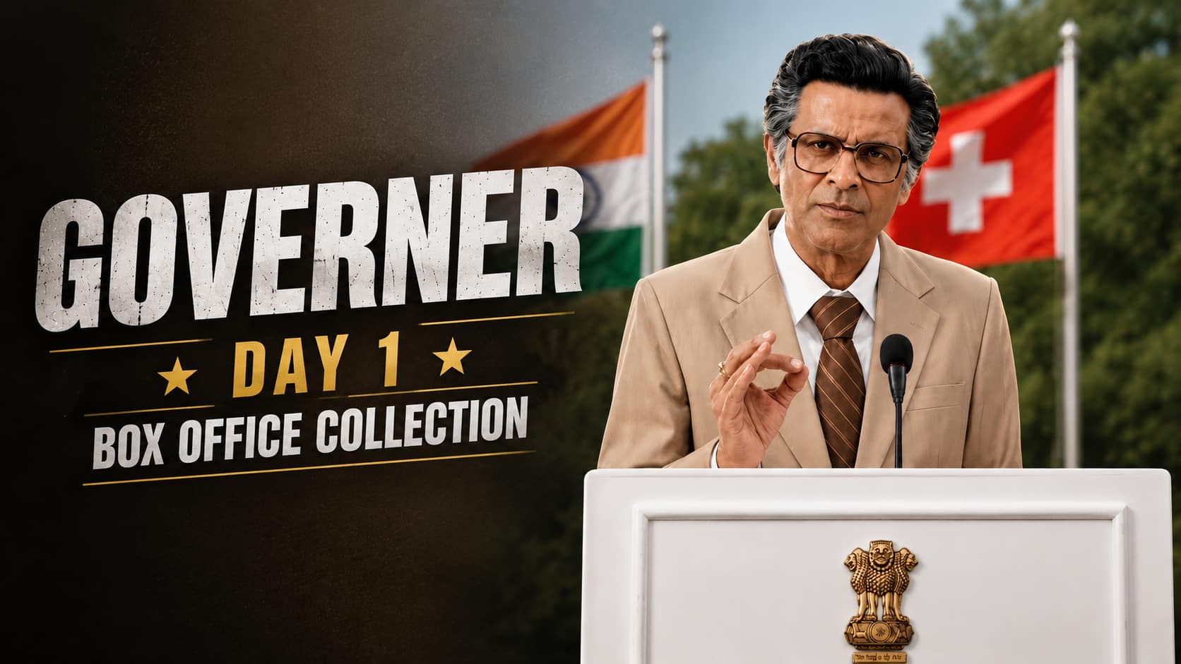 Governor Day 1 Box Office collection: Manoj Bajpayee’s RBI crisis film collects Rs 90 lakh
